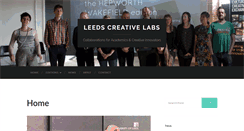 Desktop Screenshot of leedscreativelabs.com